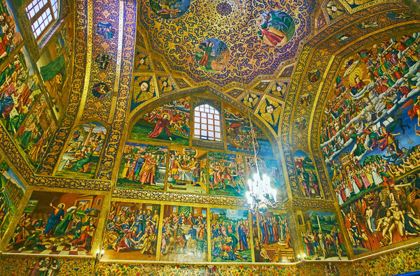 Висит Ванк Кэтхемб в Исфахане, Иран
