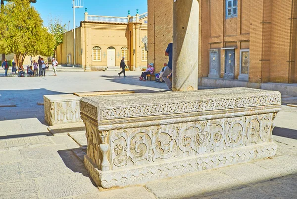 Sarcofagi, Vank Katedrali, İsfahan, İran — Stok fotoğraf