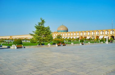 En büyük Meydanı, Orta Doğu, Isfahan, Iran