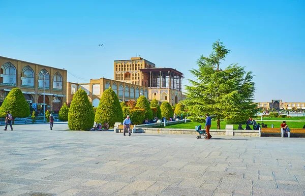 La piazza centrale di Isfahan, Iran — Foto Stock