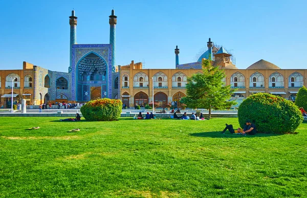 Imam moskee, isfahan, iran — Stockfoto