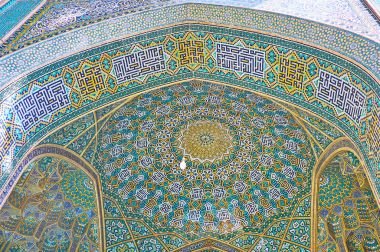 Çeharbağ madraseh, Isfahan, Iran kalıpları