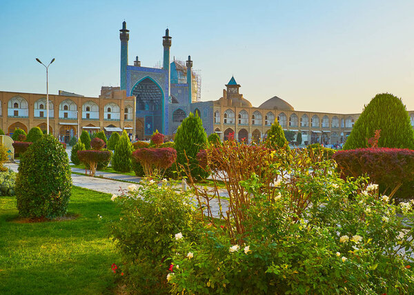 Красота центральной площади Исфахана, Иран
