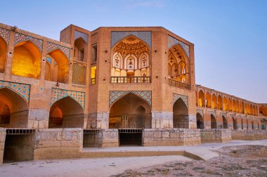 Safevi dönemi köprü Isfahan, İran'ın