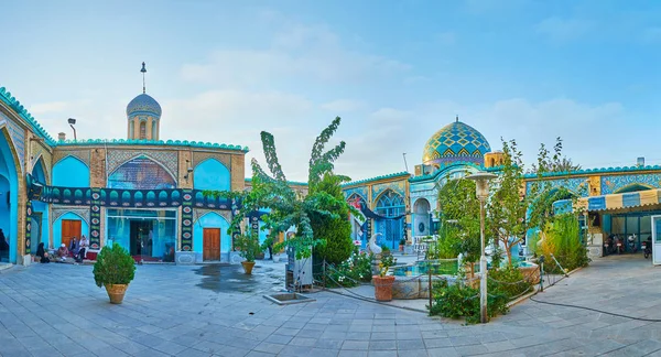 Panorama der imamzadeh ahmad moschee, isfahan, iran — Stockfoto