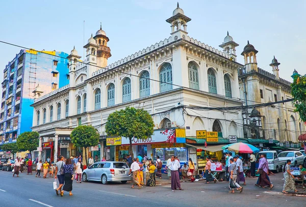 Ισλαμικά Αξιοθέατα στη Γιανγκόν, Μιανμάρ — Φωτογραφία Αρχείου