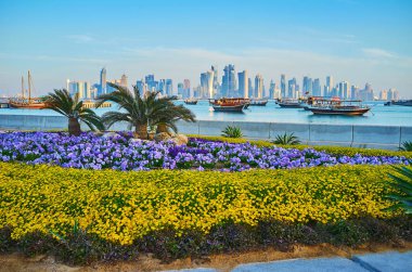 Doha, Katar peyzaj