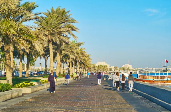 Streets of Doha, Qatar — Stock Photo, Image