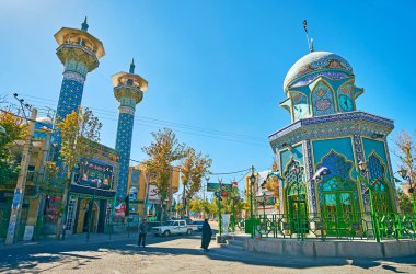 Rayen, İran'ın Inqilab Meydanı Panoraması