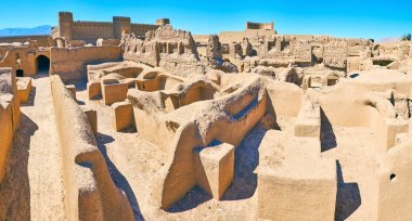 Antik Rayen kalede, Iran konut