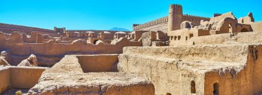 Clay citadel of Rayen, Iran clipart