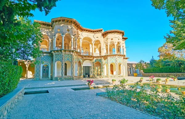 Alter persischer garten in mahan, iran. — Stockfoto