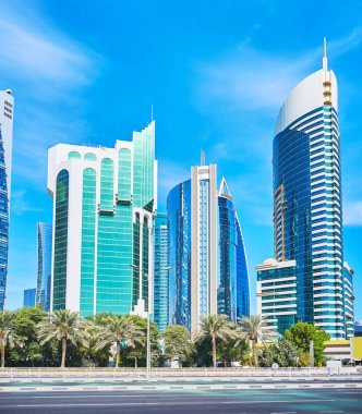 Doha, Katar modern mimarinin tadını çıkarın