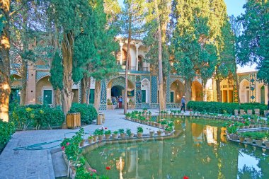 Farsça Bahçe, Şah Nematollah Vali Tapınak, Mikail, Iran