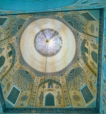 Kubbe Şah Nematollah Vali türbesi, Mikail, Iran 