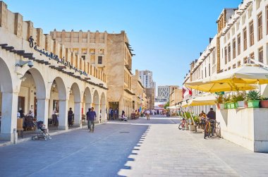 Eski Doha, Katar yürümek