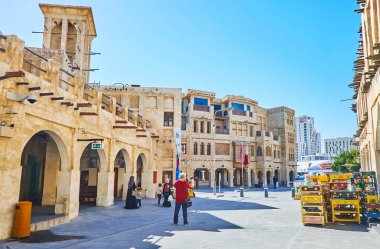 Doha, Katar sokak pazar