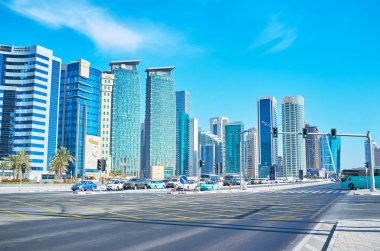 Modern Doha, Katar trafik