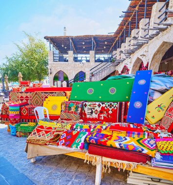 Halı Klim Mağazaları Souq Waqif Doha, Katar