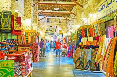 Kumaş Souq Waqif, Doha, Qatar