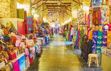 Souq Waqif, Doha, Katar alışveriş