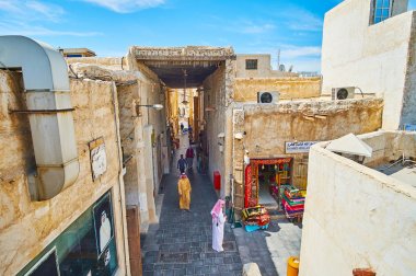 Souq Waqif çatıdan, Doha, Qatar