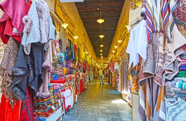 전통적인 아랍어 카타르도 하에서 시장 — 스톡 사진