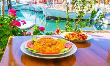 Kekova, Türkiye'de kahvaltı