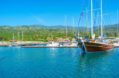 Üçağız, Kekova, Türkiye yatlar