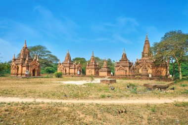Satır tapınaklar Bagan, Myanmar