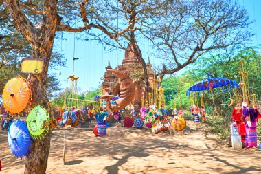 Güzel oyuncaklar Bagan, Myanmar