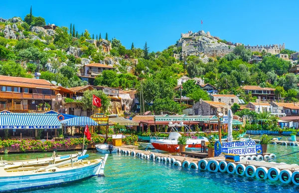 Resorts de Kekova, Turquia — Fotografia de Stock