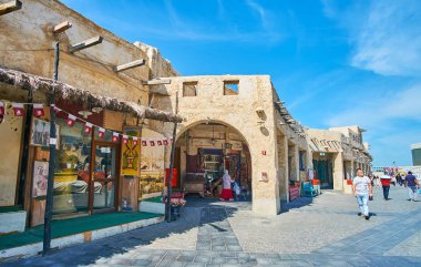 Souq Waqif, Doha, Katar binalar