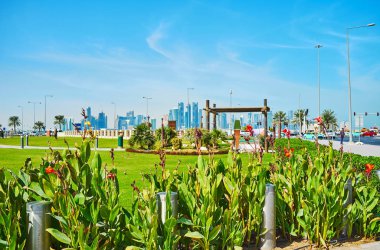 Doha, Katar Souq Waqif park