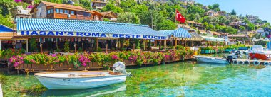 Kaleköy, Türkiye'nin turistik Liman Panoraması