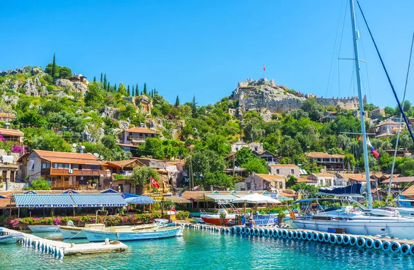 Godetevi il resort sulla baia di Kekova, Turchia — Foto Stock