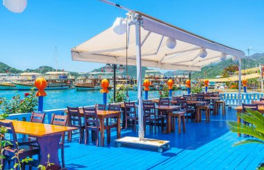 Limanda Üçağız, Kekova, Türkiye'de balıkçı restoranlar