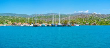 Üçağız Yat Limanı, Kekova, Türkiye Panoraması