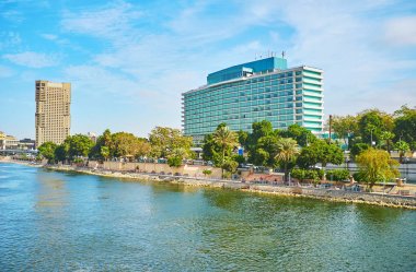 Corniche setin Cairo, Egypt 