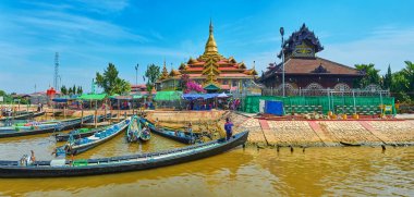 Hpaung Daw U Pagoda, Myanmar Panoraması