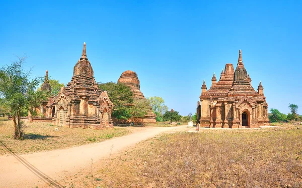 Τους γειτονικούς ναούς Bagan, Μιανμάρ — Φωτογραφία Αρχείου