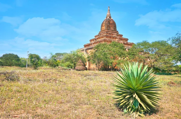 Starověký chrám v Bagan, Myanmar — Stock fotografie