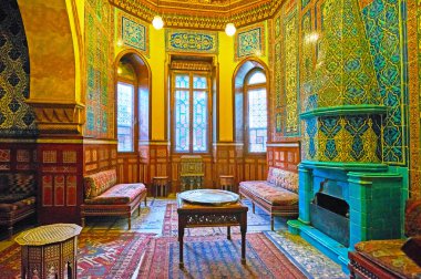 Manial Palace, Cairo, Mısır TMMOB eski Bacada