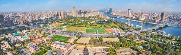 Overlook Cairo from the top, Egypt — Stock Photo, Image