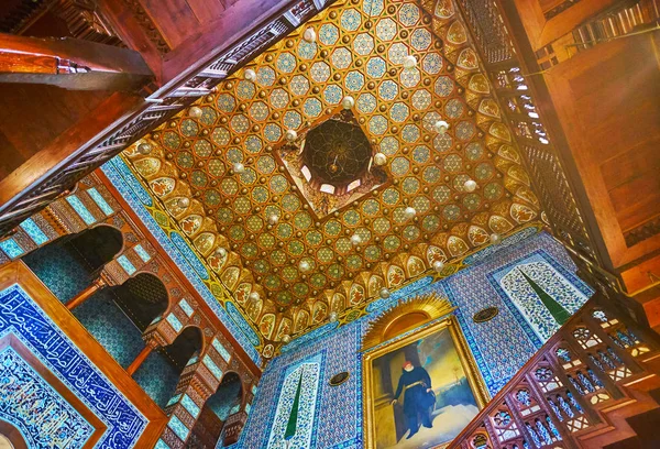 Dekorationen in manischen Palast, Kairo, Ägypten — Stockfoto