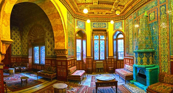 Výjimečným architektonickým ovšem říká manjal paláce, Káhira, Egypt — Stock fotografie