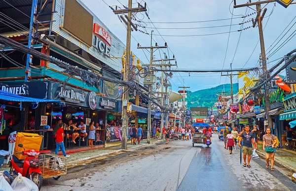 Bangla Road, Patong, Phuket, Thajsko — Stock fotografie