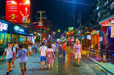 Bangla Caddesi, Patong, Phuket, Tayland