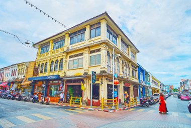 Thalang, Road, Phuket, Tayland 'daki köşk.