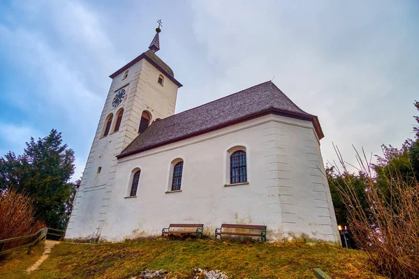 Johannesberg Chapel in Traunkirchen, Austria — 图库照片